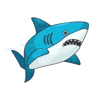 illustration of sea Shark vector