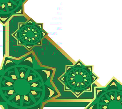 Islamic Border Islamic Border vector