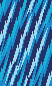 Blue lightning pattern background for sublimation sports jersey vector