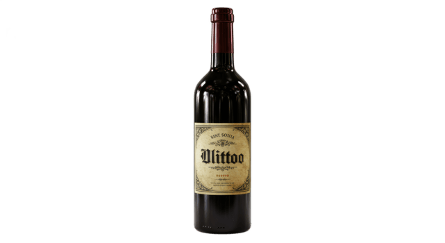 Witttoo Rose South Wine Bottle Product Photography Studio Shot png