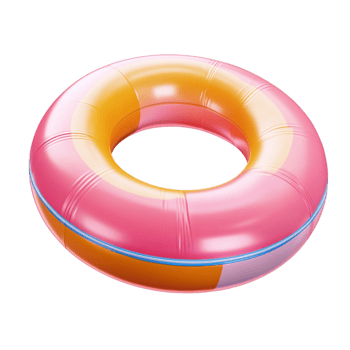 Gradient Inflatable Pool Float png