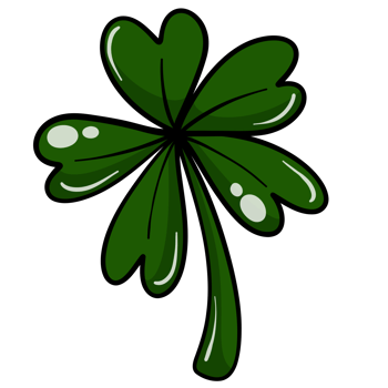 St. Patrick's Day leaf clover png