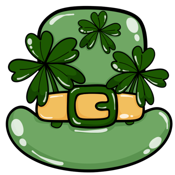 St. Patrick's Day Leprechaun Hat png