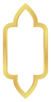 The Triangle with Rounded Rectangle Gold Gradient Oriental Style Islamic Frame Arches with Modern Boho Mosque Dome for Window png