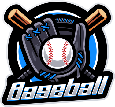 Baseball sport mascot logo png