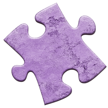 Purple Puzzle piece png