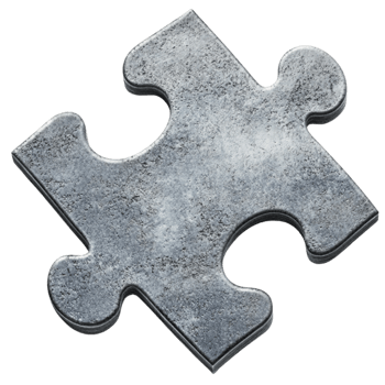 Dark gray Puzzle piece png