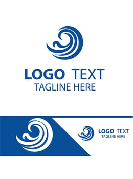 Swell Flow Waves Logo vector