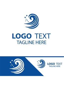 Surge Flow Waves Logo vector