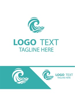 Riptide Waves Logo vector