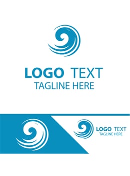 Ocean Crest Waves Logo vector