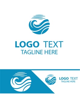 High Tide Waves Logo vector
