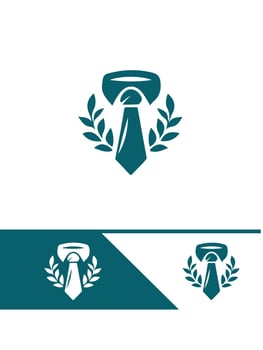 Sharp Knot Tie logo vector