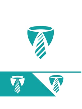 Refined Ties tie logo vector