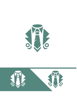 Premium Ties tie logo vector