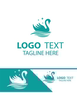 Swan Whisper logo vector