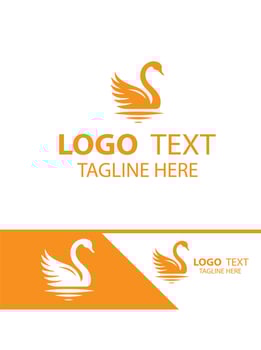 Swan Beauty logo vector
