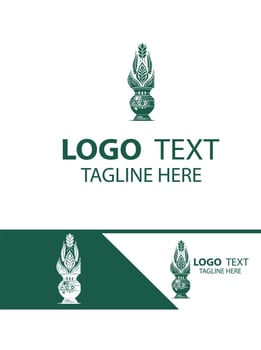 Golden Taste Pongal logo vector