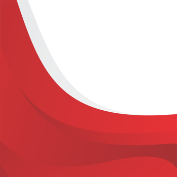 red and white banner png