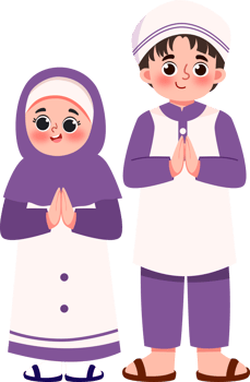 Family Greeting For Eid Mubarak png