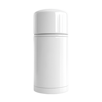 White Thermos travel mug png