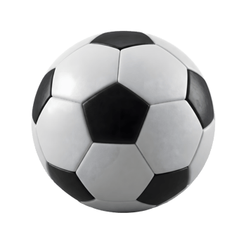 a soccer ball on a transparent background png