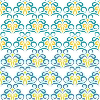 Colorful art geometric pattern style design vector