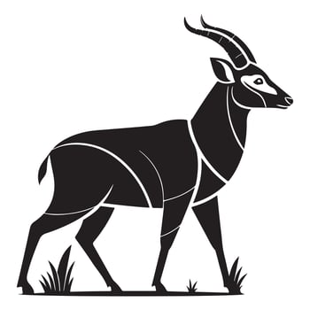 wildlife animal black icon design vector