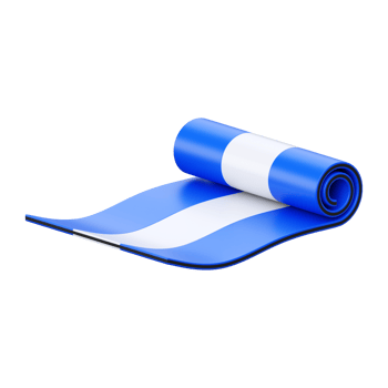 3D Render Workout Mat png