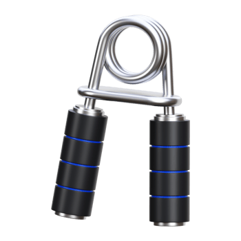 3D Render Hand Grippers png