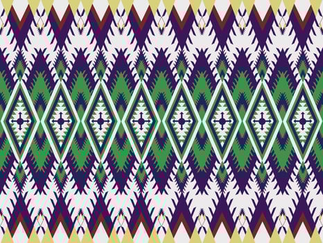 Ethnic abstract pattern vector