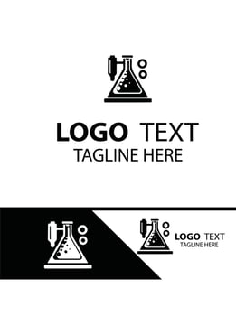 Quantum Leap Labs lab logo vector