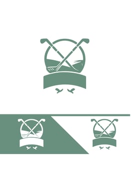 Fair way Drive golf logo vector