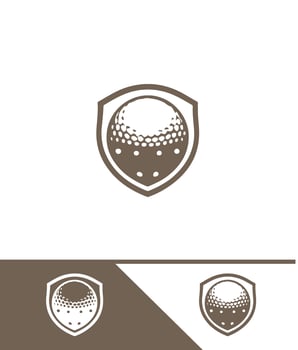 Elite Golf Zone golf logo vector