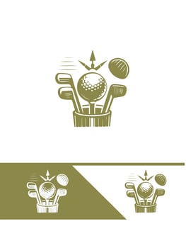 Tee Time Golf golf logo vector