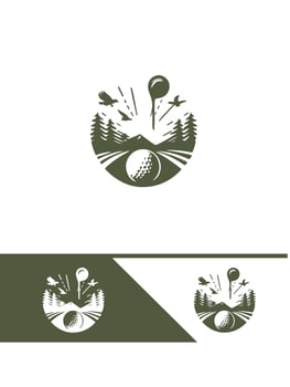 Fairway Masters golf logo vector