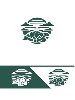The Turtle Sanctuary Turtle logo vector