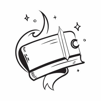 Quran and crescent icon with copy space for social media posts concept as An illustrative Quran and crescent icon with copy space tailored for social media posts and digital market Dynamic vector