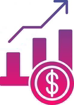 Growth Creative Icon Symbol Art Sign vector