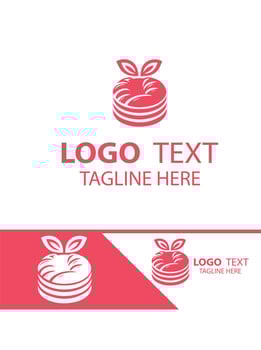 The Pastry Factory pastry logo vector