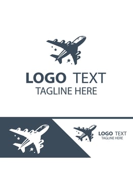 Air Lift plane logo vector