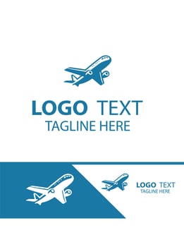 Air Sphere plane logo vector