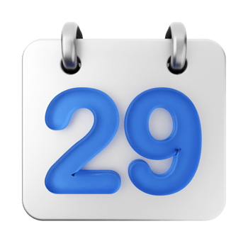 29th of january calendar icon png