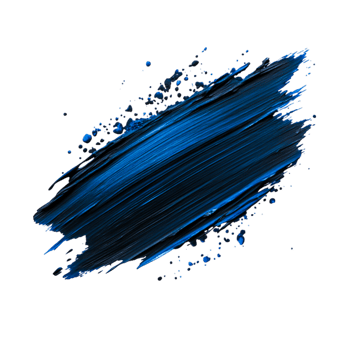 Abstract Blue Brush Stroke on Dark Background for Creative Projects png