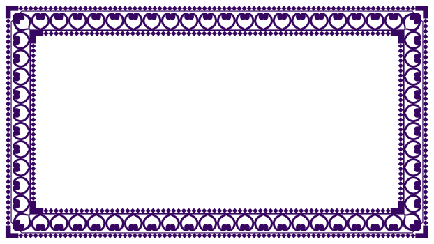 Luxury Rectangle Corner Certificate Border Pattern Line Photo Frame Islamic Wedding Invitation Background png