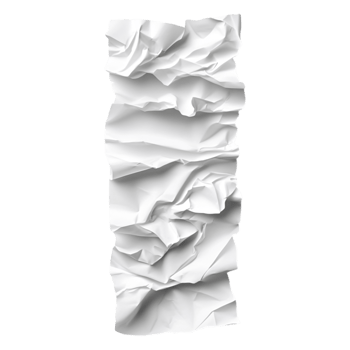 Crumpled White Paper Textured Background for Creative Projects png