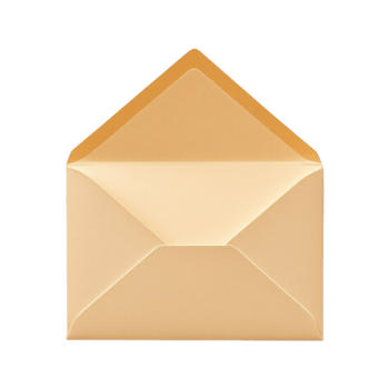 Golden Envelope with Flaps png
