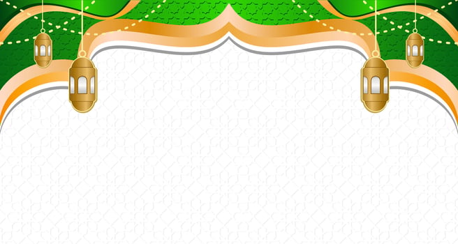 ramadan kareem concept banner 3d gold frame arabic window on beautiful background beautiful arabic pattern vector