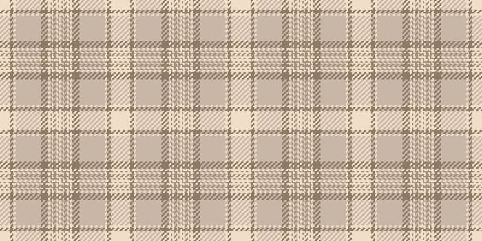 Subtle beige and brown plaid pattern. Perfect for textile designs, website backgrounds, or autumnthemed projects. vector