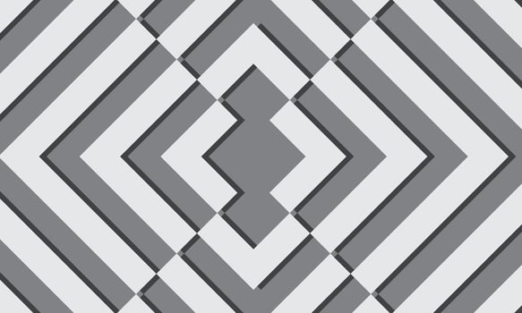 Retro black and white geometric pattern background, abstract triangle and square lines art. arrow shape pattern. vector